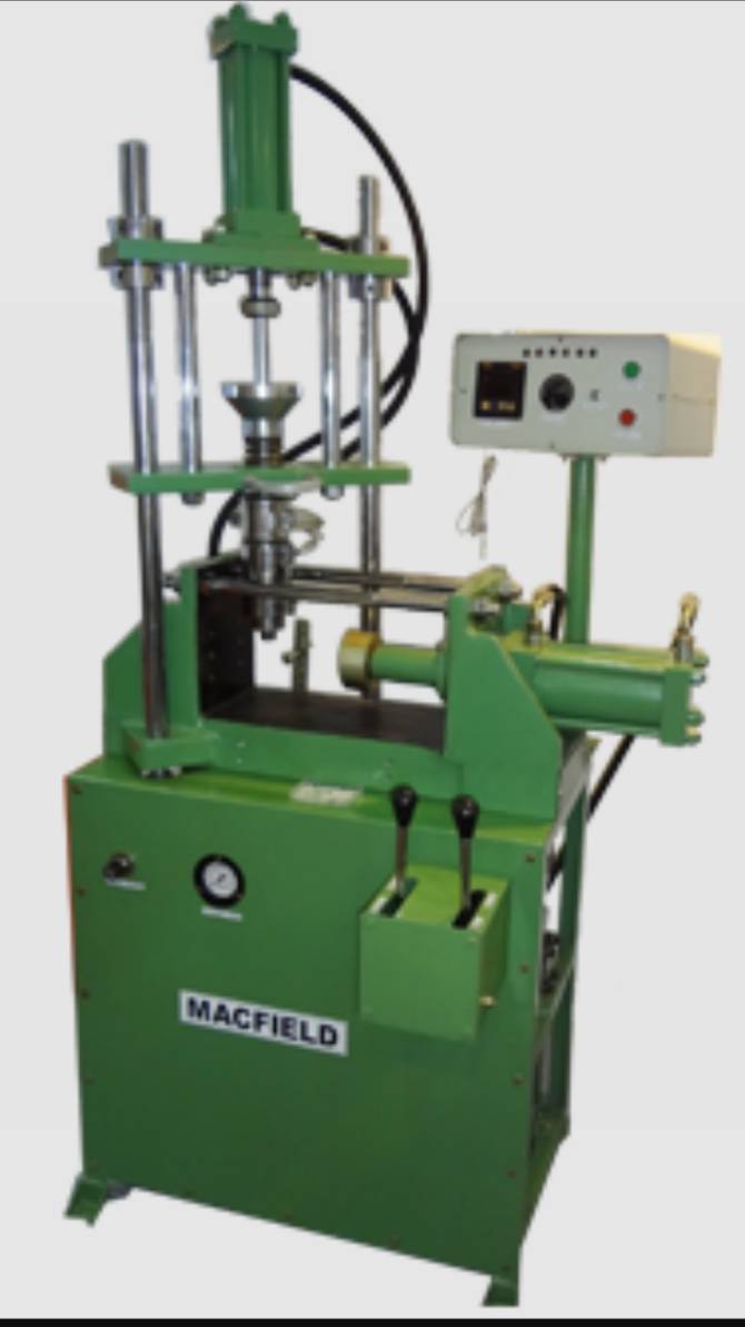 Macfield Vertical Hydraulic Injection Moulding Machine Compact 4 Column